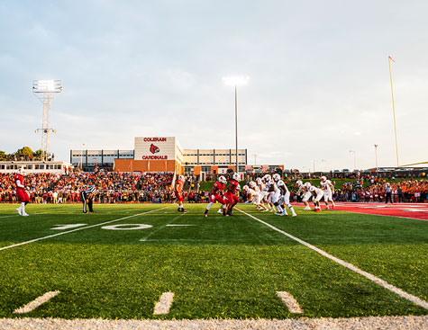 high school football game in colerain township, ohio