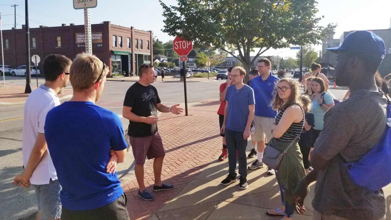 Muskegon downtown walking tour