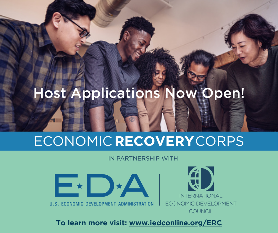 economic recover corps host applications are now open
