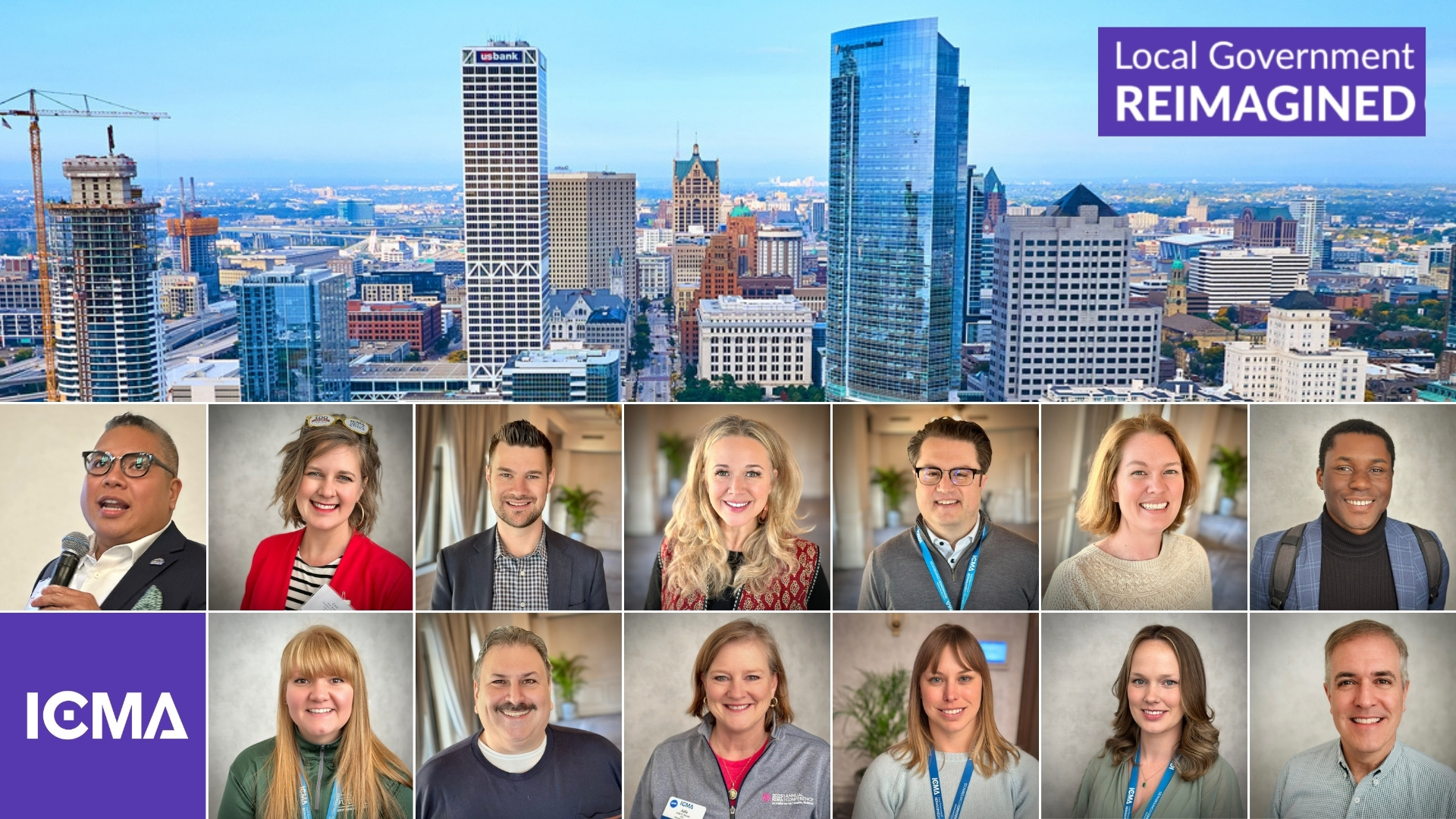 Thirteen Local Government Leaders Discuss Community Resilience at the 2025 ICMA Local Government Reimagined Conference in Milwaukee
