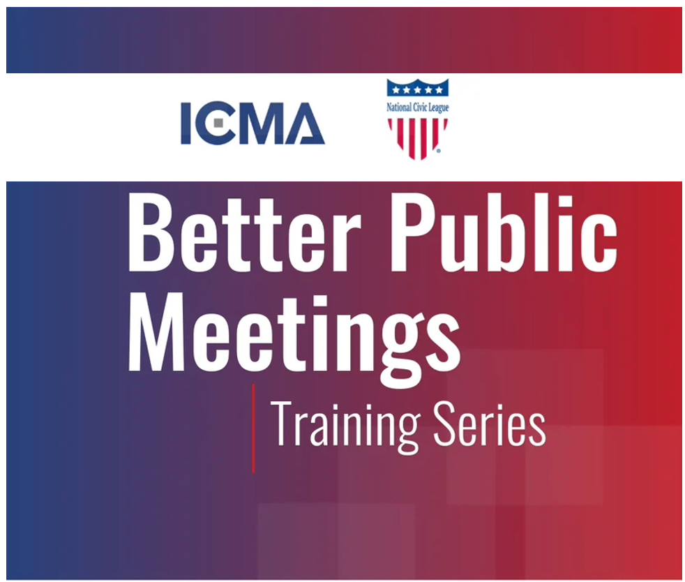Better Public Meetings
