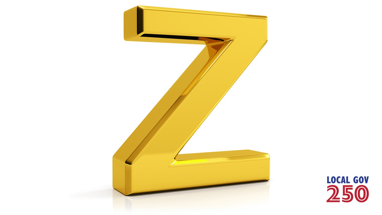 image of letter z