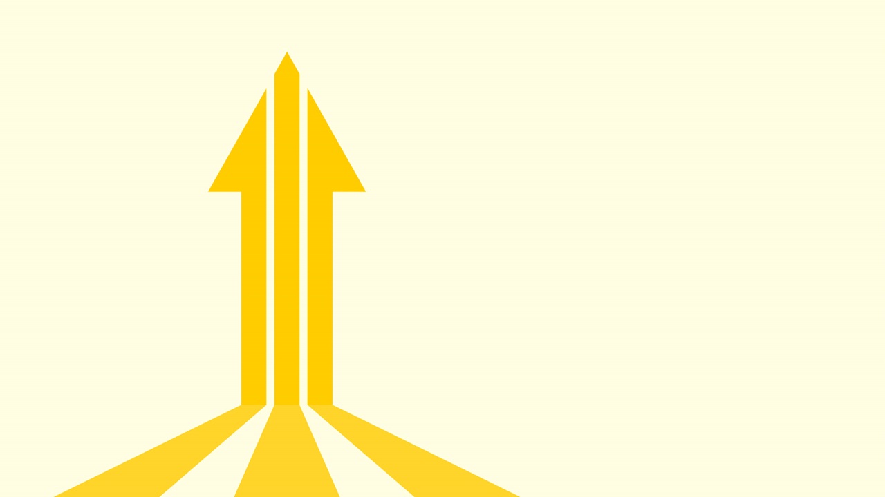 Image of a yellow arrow