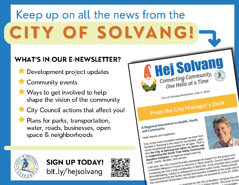 Hej Solvang Postcard