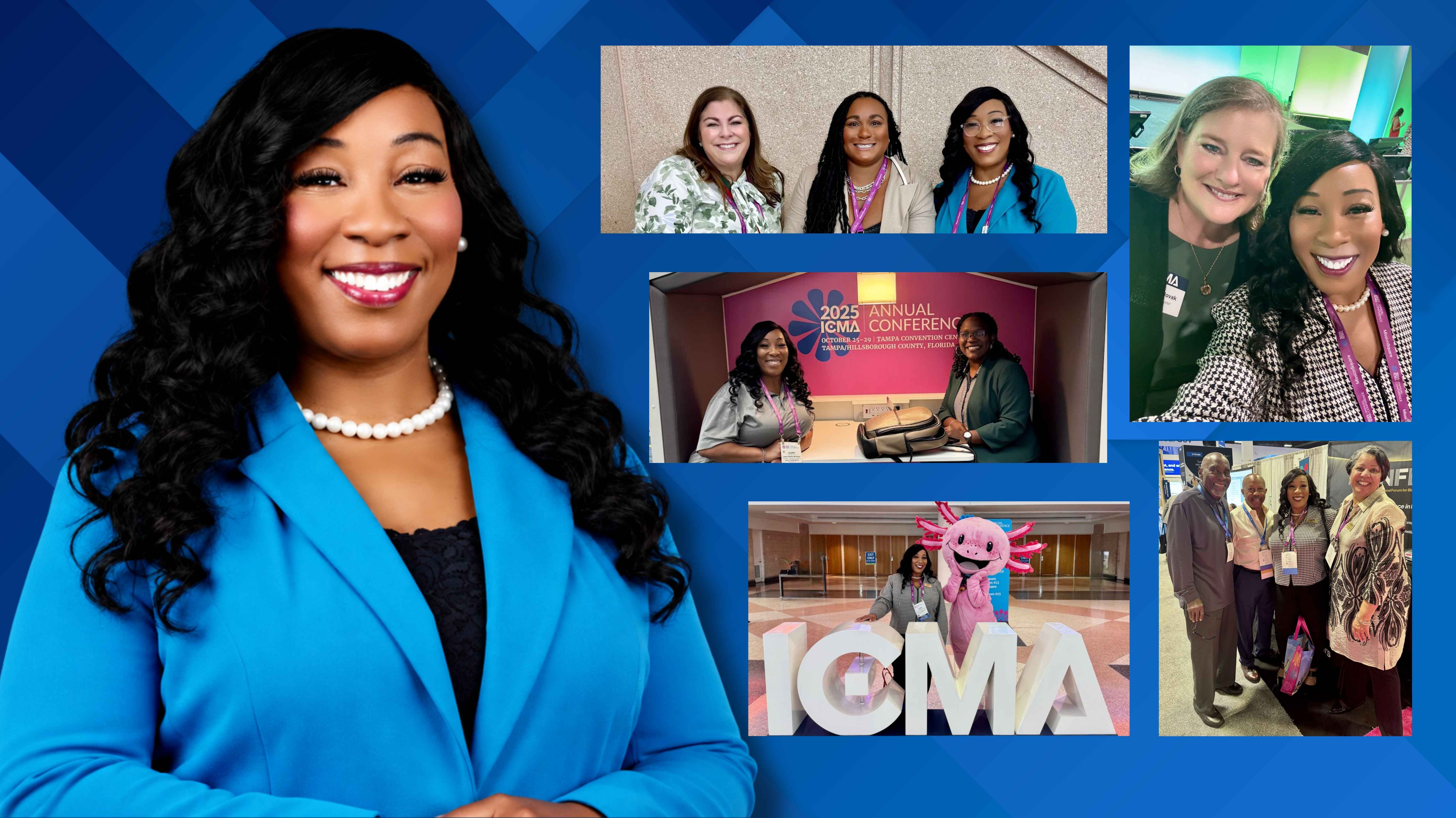 Leann Watts-Williams at the 2025 ICMA Annual Conference