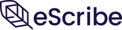 eScribe logo