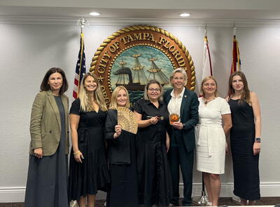 Lviv Delegation with Tampa Administrator