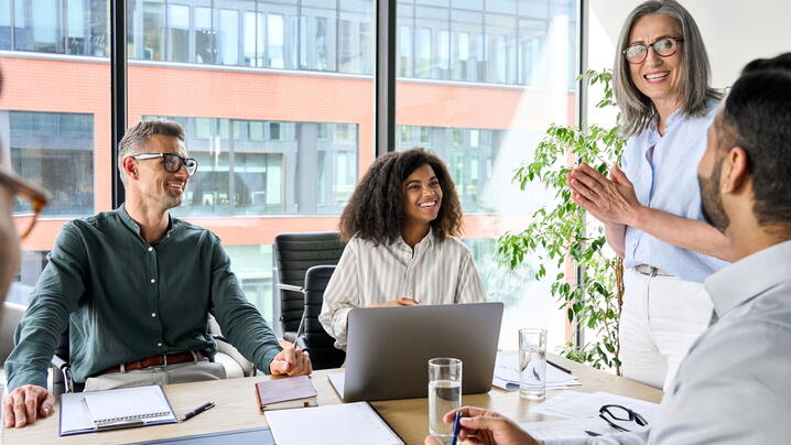 Photo of a meeting