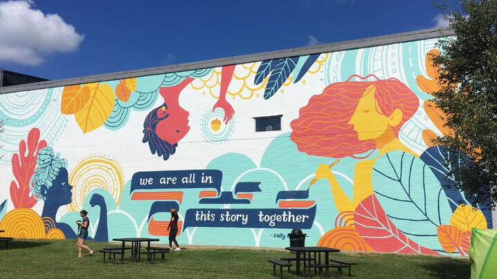 Mural at Silverton