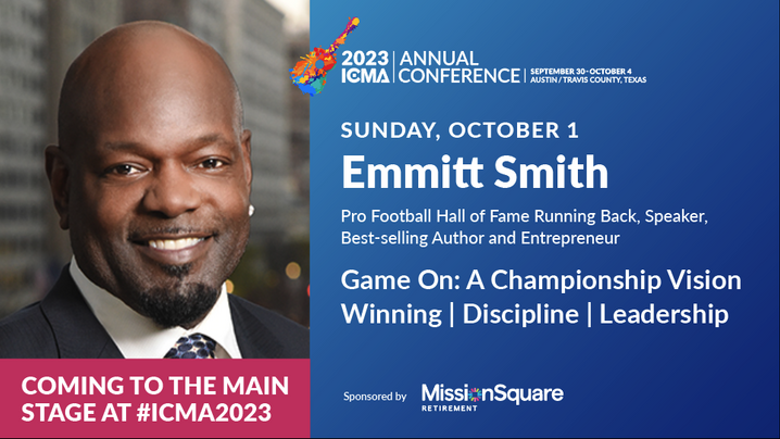 Emmitt Smith 2023 Conference Keynote