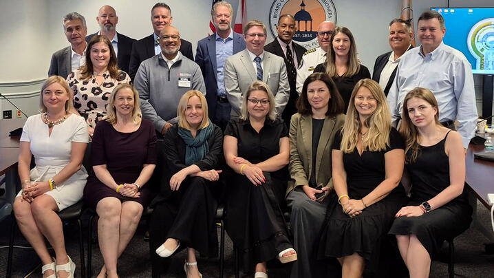 Lviv Delegation with Hillsborough County Staff