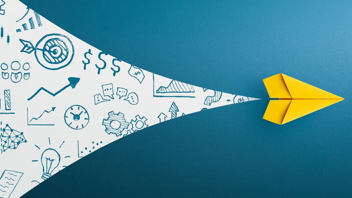 Image of paper airplane