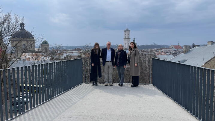 Mark Crawley Lviv Visit