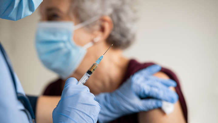 woman and vaccine woman and vaccine