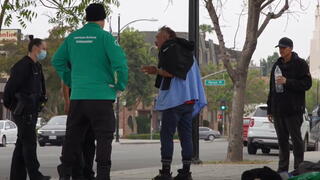 Photo of Burbank homeless