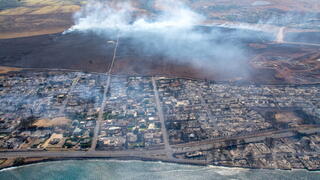 Lahaina fire, Maui County, Hawaii, USA