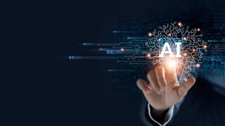 Abstract image of AI