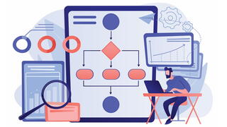 Illustration of process workflow