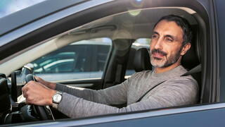 Image of person driving