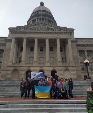 DOBRE at the Kentucky State Capital Building 