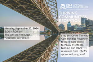 2024 ICMA Conference Pittsburgh