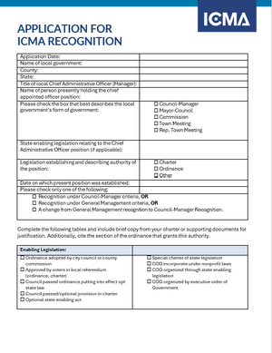 Recognition Application