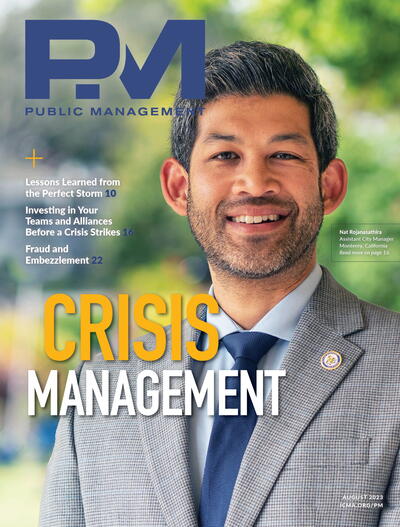 Cover of August 2023 issue